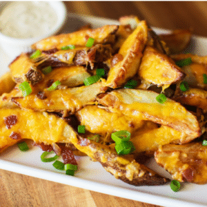 Cheesy Potato Wedges