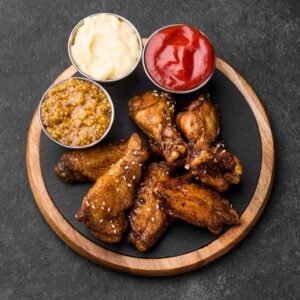 BBQ Chicken Wings (8 pieces)